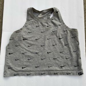 Nike workout crop top